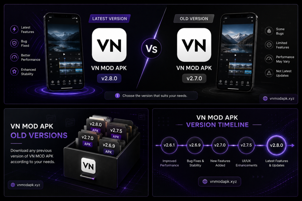 VN MOD APK Old Versions