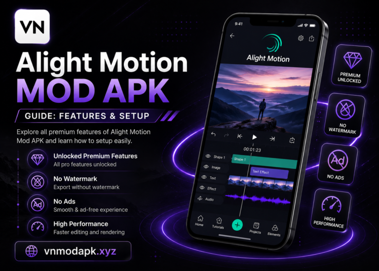 Alight Motion Mod APK Guide: Features & Setup